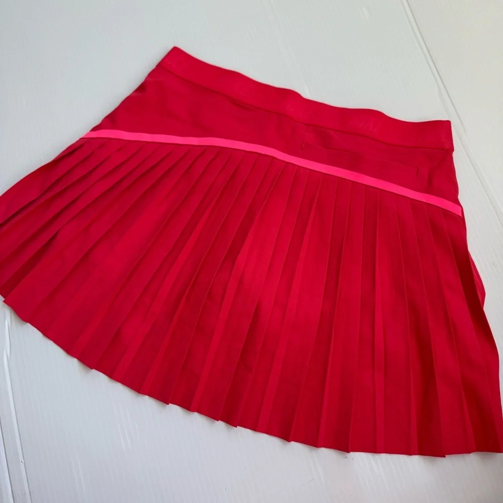 Nike Hot Pink Pleated Athletic Skirt with Reflective Swoosh